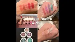 Colourpop Butterfly Collection Review + Haul