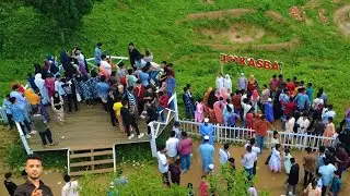 পাখির চোখে মিনি সাজেক কোল্লা পাথর শহীদ মিনার কসবা ব্রাহ্মণবাড়িয়া অপরূপ সৌন্দর্য