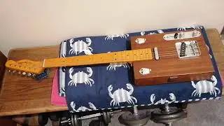 Homemade Slide Box Guitar