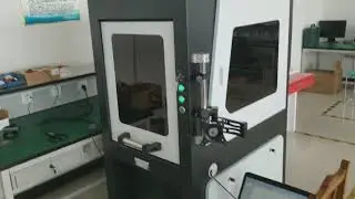 Fiber laser marking machine enclosed cover protection