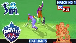 RCB vs DC | Epic Battle! | Tata IPL 2025 Gameplay | Real Cricket 20 Highlights
