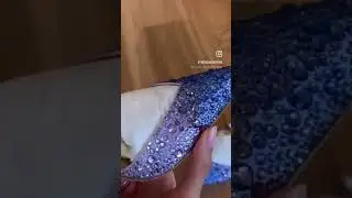 Jimmy Choo Saeda UNBOXING & Try On #jimmychoo #fashiontrends #sparklyshoes #barbiefashion