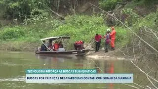 BUSCAS POR CRIANÇAS DESAPARECIDAS CONTAM COM SONAR DA MARINHA   TECNOLOGIA DE PONTA