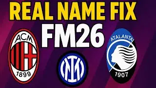 Как исправить настоящее имя в FM26 | Советы и рекомендации по Football Manager 2026