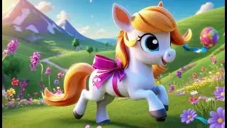 Gentle Ponies Go Neigh Neigh Neigh | English Nursery Rhyme | Kids Songs | Baby Music