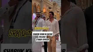 Sharukh khan- Qatar entry {EDIT/ NK}  || @King of romance. || #viral #shorts #trending