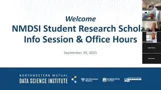 NMDSI Student Research Scholar Information Session, 09.29.2025