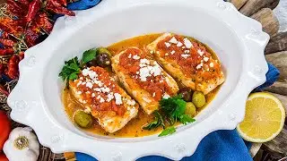 Dr. Melina Jampolis' Oven-Roasted Cod with Tomato Jam - Home & Family