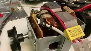 #electronics #motor #electricalengineering Universal motor sounds like jet engine