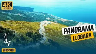 PANORAMA LLOGARA - PAMJE FANTASTIKE 😎 | ALBANIA | VIDEO BY DRONE | 4K | 60 FPS