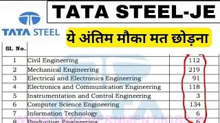 TATA STEEL JET Recruitment 2024 | Freshers Jobs | Diploma Jobs | Engineers Jobs | 2024 Passout Jobs