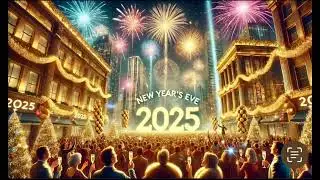 New Year&rsquo;s Eve 2025 / Samsung Frame TV / TV Art / Home Decor
