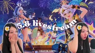 GENSHIN SUMMER EVENT IS BACK AND NOD KRAI PREVIEWS! (5.8 Livestream FULL Reaction) | Genshin Impact