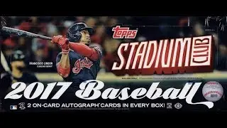 Box Busters: 2017 Stadium Club Baseball
