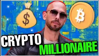Как Эндрю Тейт заработал миллионы на криптовалюте!! Криптографический портфель раскрыт!! #andrewtate #crypto #bitcoin