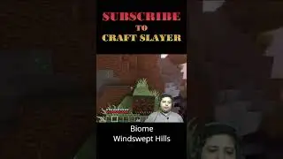 windswept hills biome | Minecraft | S45 | #windswepthills