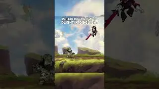 Sword Weapon Throw True combos #brawlhalla #gaming #guide #shorts