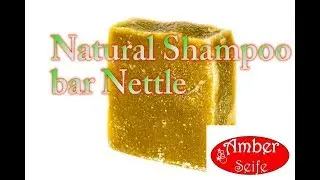 How we do our natural bar of nettle shampoo in cold process