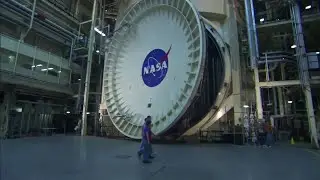 NASA's Johnson Space Center tests space telescope in worlds largest freezer