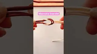 How to make macrame bracelet #accessories #howtomake #macrame#bracelet