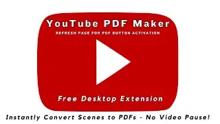 YouTube PDF Maker - Chrome Extension