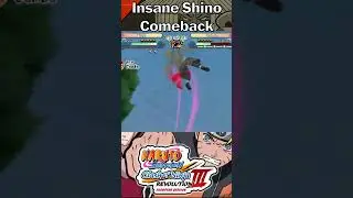 Insane Shino Comeback!! Naruto Clash of Ninja Rev3 #naruto #anime #fgc