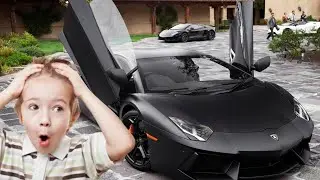 Kid FALLS IN LOVE With Lamborghini 😍- It ALL Starts With A Dream