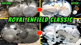 Ultimate Guide: Engine Buffing of Royal Enfield Classic | DIY Tutorial | English