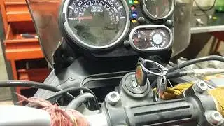 Himalayan instrument cluster lights flickering Change in Warranty AVR Motors Bhiwadi