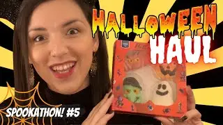 HALLOWEEN SHOPPING HAUL! POUNDLAND BARGAINS! 🎃 Spookathon #5 🦇