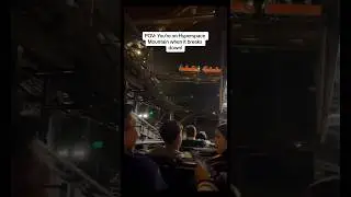 SPACE MOUNTAIN BREAKDOWN! #disney #rollercoaster #shorts #pov #fyp #foryou