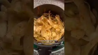 Чипсы из картофельных очистков... более хрустящие, чем обычные чипсы #картофельныечипсы #очистка ...