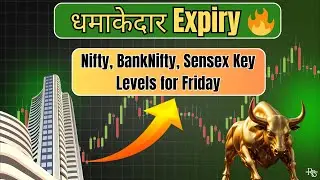 Friday Trading Plan &ndash; Nifty BankNifty Sensex Important Support & Resistance 📊