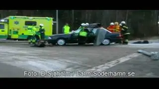 Trafikolycka, V&auml;g 83, Arbr&aring;