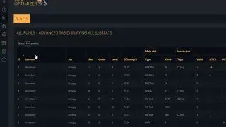 How to use the Summoners War Rune Optimizer Windows 10 App