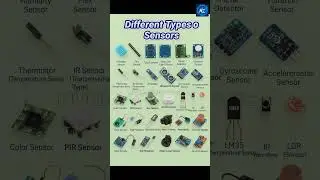 Different types of Sensors For Arduino and Esp32