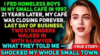 I Fed Homeless Boys in My Caf&eacute; in 1997 &mdash; 21 Years Later They Showed Up the Day I Was...