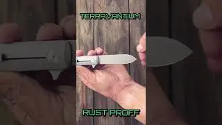 RUST PROOF Folding Knife! #shorts #youtubeshorts
