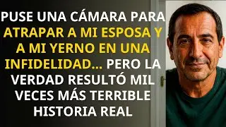 Mi esposa se iba con mi yerno todas las noches. Instalé una cámara y me quedé loco con lo que vi…