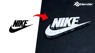 Comment faire un logo en 3D sur Blender ? (FACILE)