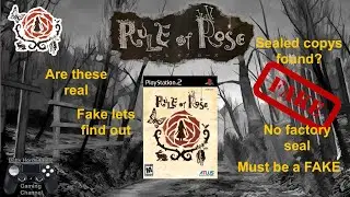 Rule of Rose FAKE sealed games let find out
