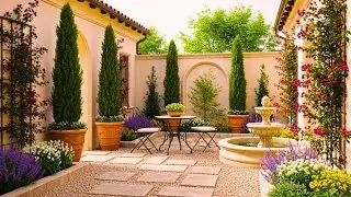 Luxury Small Mediterranean Garden Ideas That Feel Like a Timeless French Courtyard 🌿