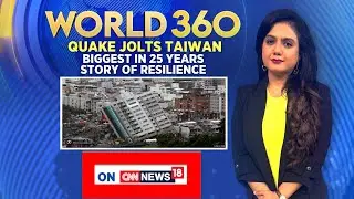 Taiwan Earthquake Updates | Massive Quake In Taiwan, Collapsing Buildings, Causing Tsunami | N18V