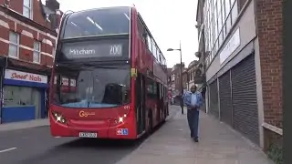 *Full Route Visual* Route 200 | Raynes Park - Mitcham | LX57 CLO (E91)