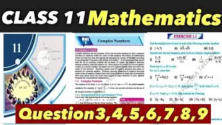 Excercise 1.1 qs(3,4,5,6,7,8,9)