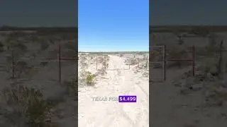 4.9 Acres for Sale in Hudspeth County, Texas for $4,499