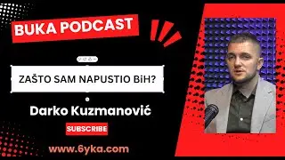 ZAŠTO SAM OTIŠAO IZ BOSNE I POČEO KONOBARISATI U AMERICI? Darko Kuzmanović gost BUKA podcasta