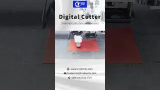 Digital cutting machine silicone foam gasket cutting