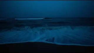 Peaceful Ocean Waves at Night 🌊 ASMR for Sleep, Meditation & Relaxation