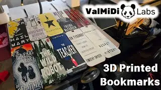3D Printed Bookmarks using HueForge